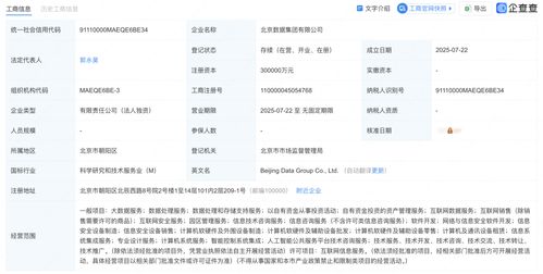 北京數據集團正式揭牌成立，為數據處理服務注入新動力
